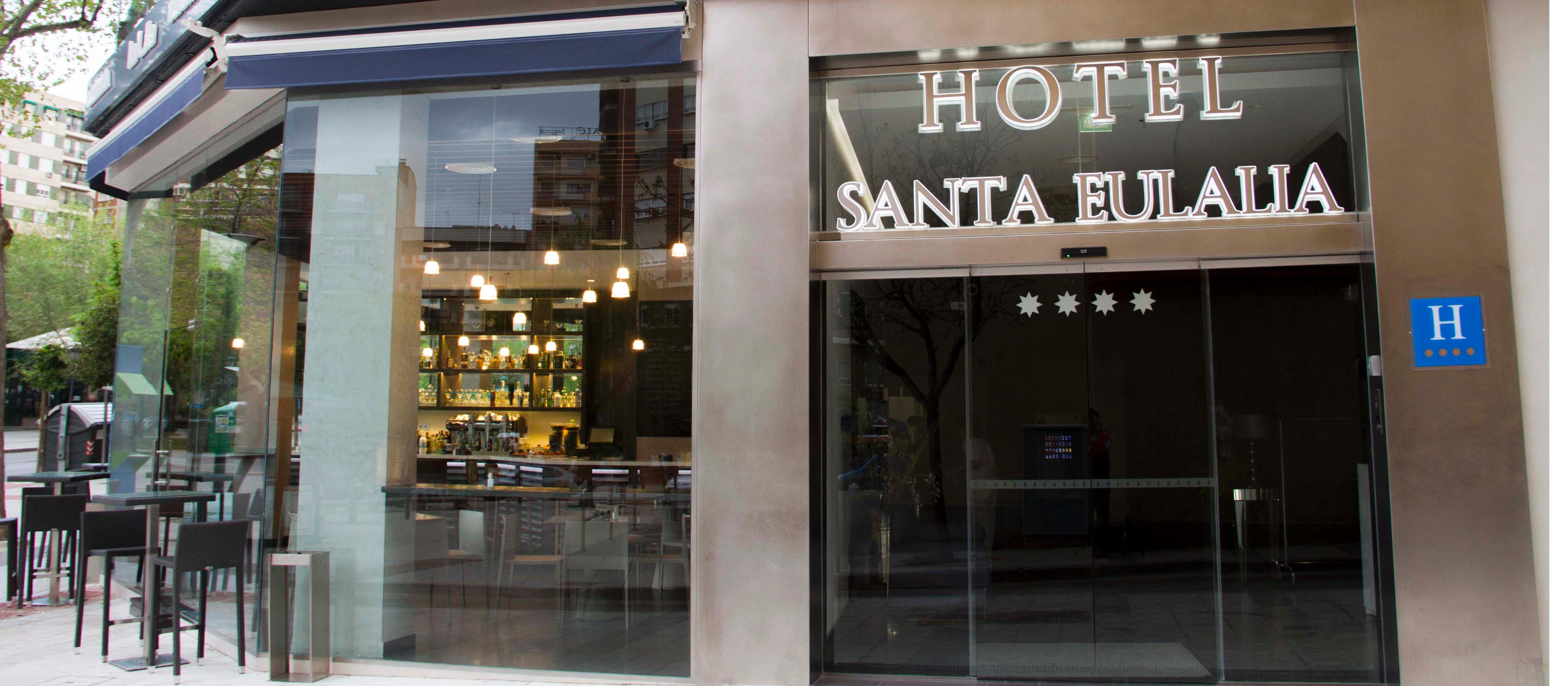 Hotel Santa Eulalia Puertollano Exterior foto